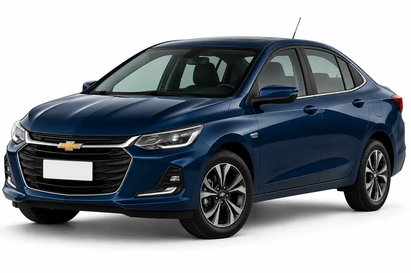 Foto de referencia de un Chevrolet Onix Plus